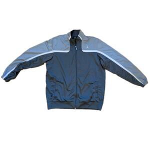 Jordan Jumpman Full Zip Track Jacket Gray XXL TALL Athletic Zip Up Mens 2XLT